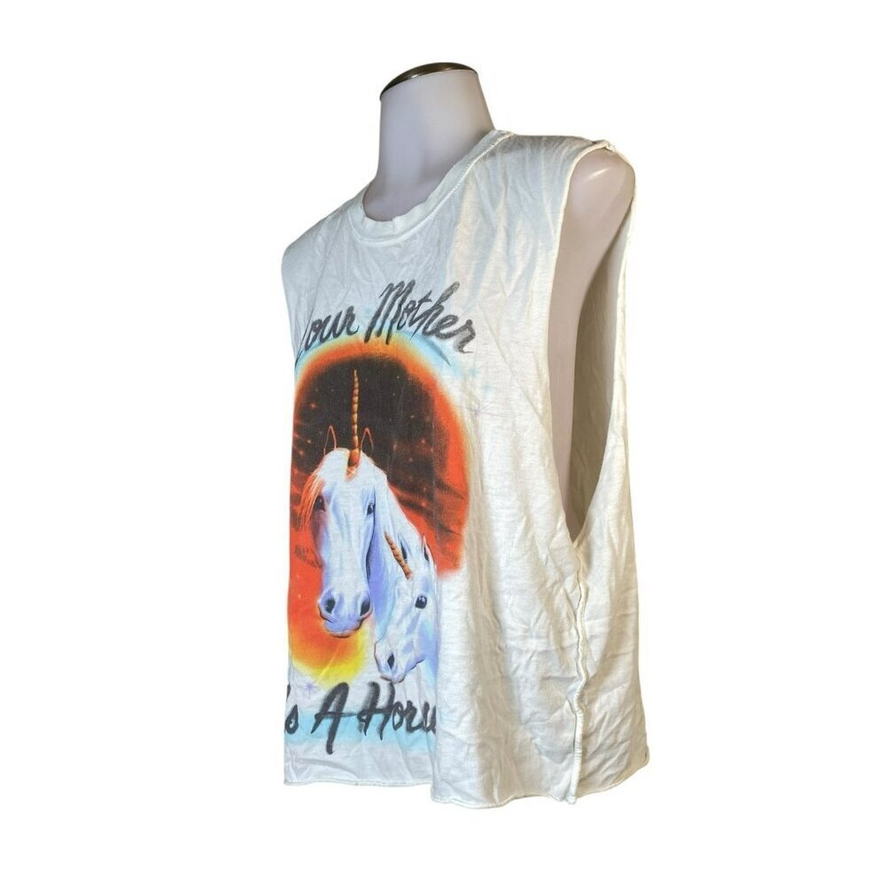 UNIF Your Mother is a Horse Muscle Tank - Picture 6 of 11